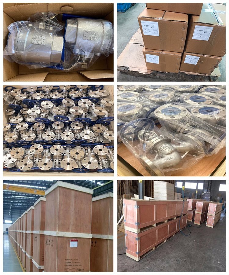 Packaging of Stainless Steel Wafer Ball Valve